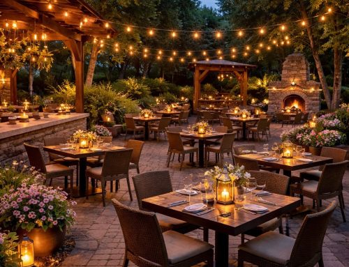 Restaurant Patio Lighting for Summer